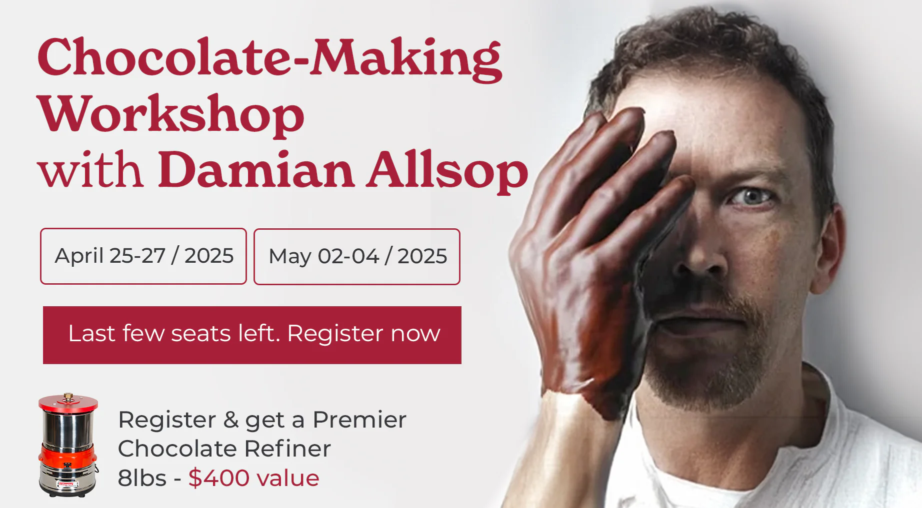 Premier Chocolate Refiner