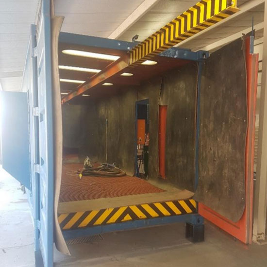Shot Blasting Booth Doors